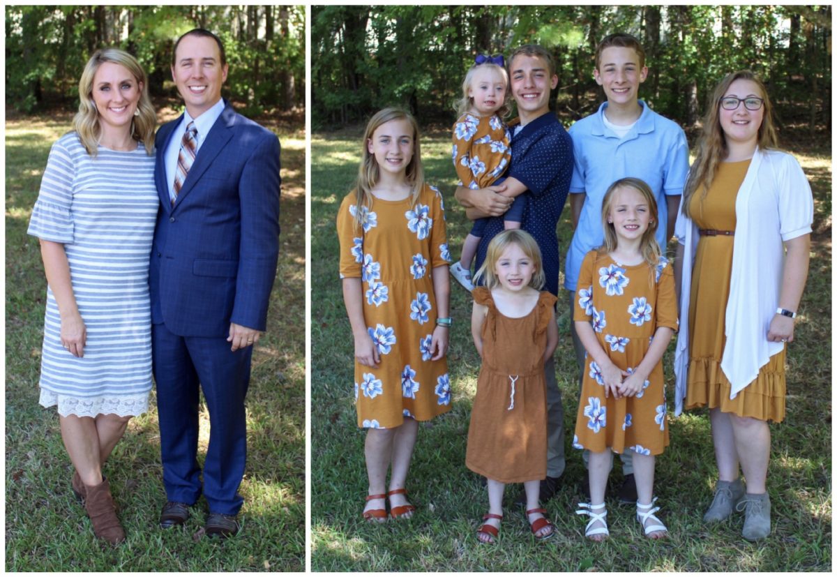 Pastor Chad & Karen and their children